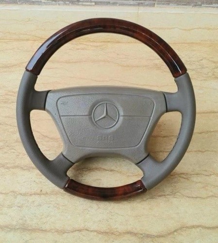 Volante mercedes cuir bois - mercedes, et